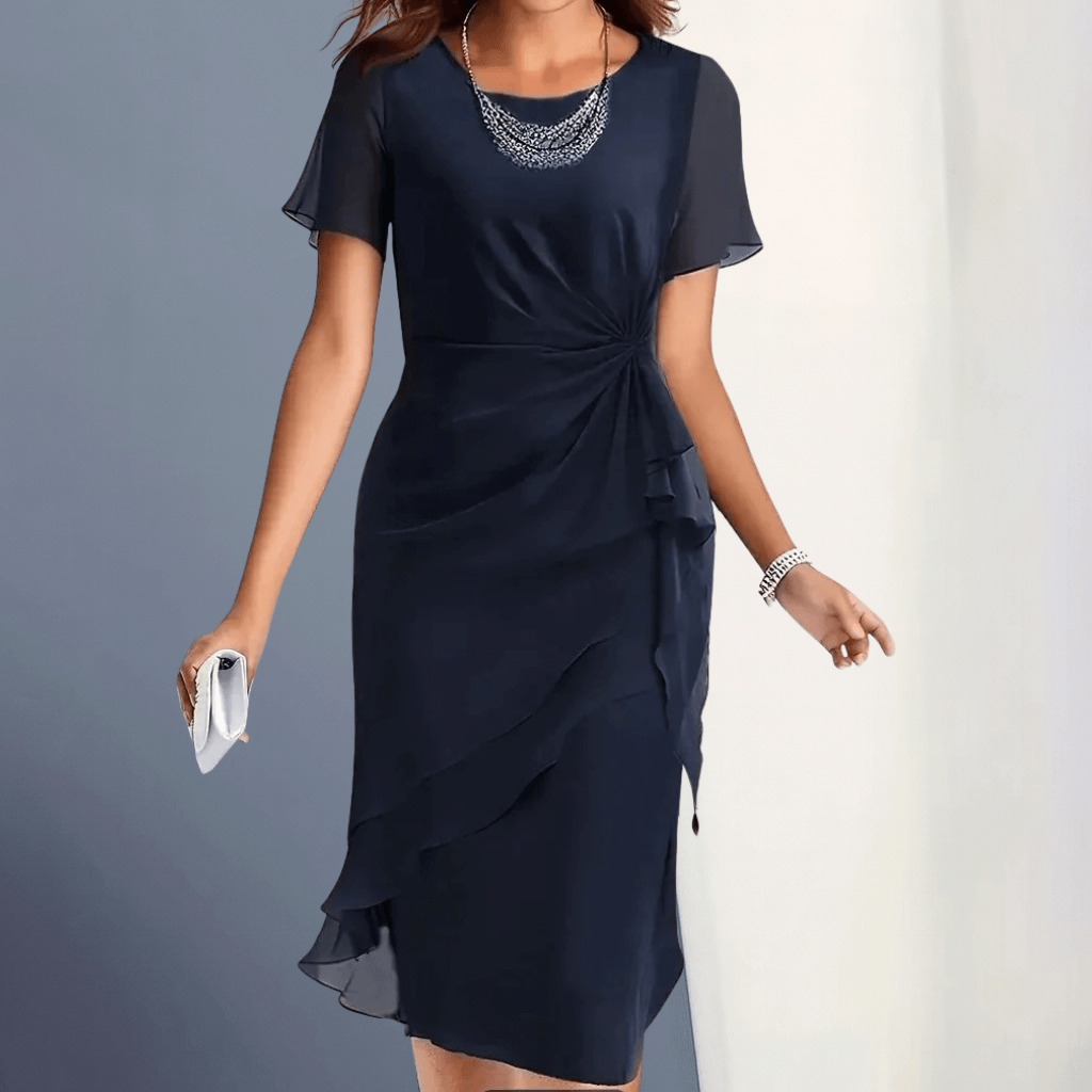 Alisa | Wrap-Style Dress - Novaesta