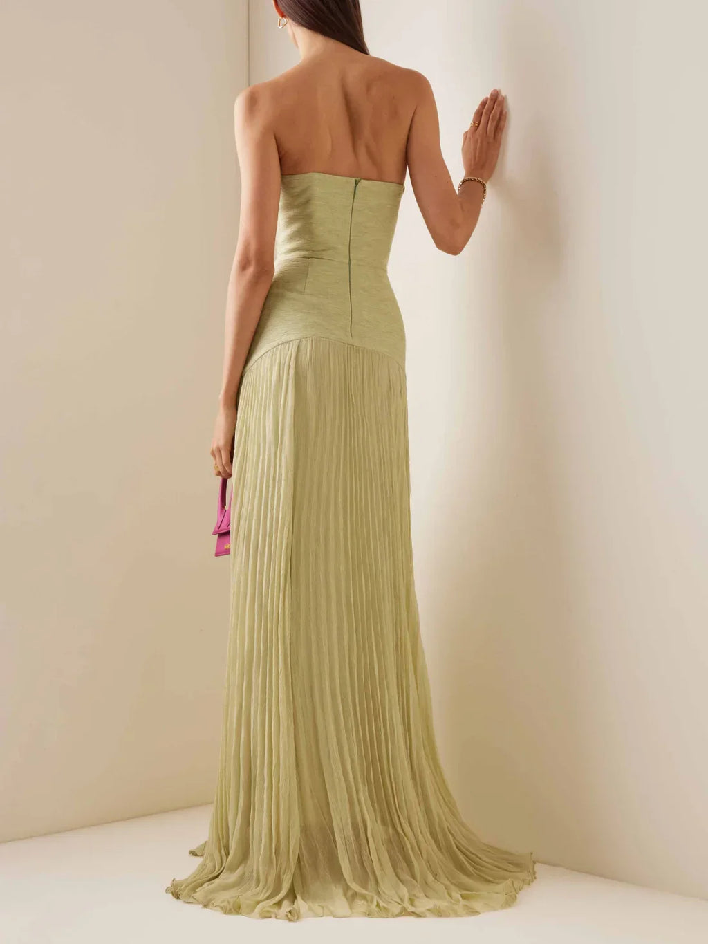 Malia | Draped Dress & Airy Elegance - Novaesta