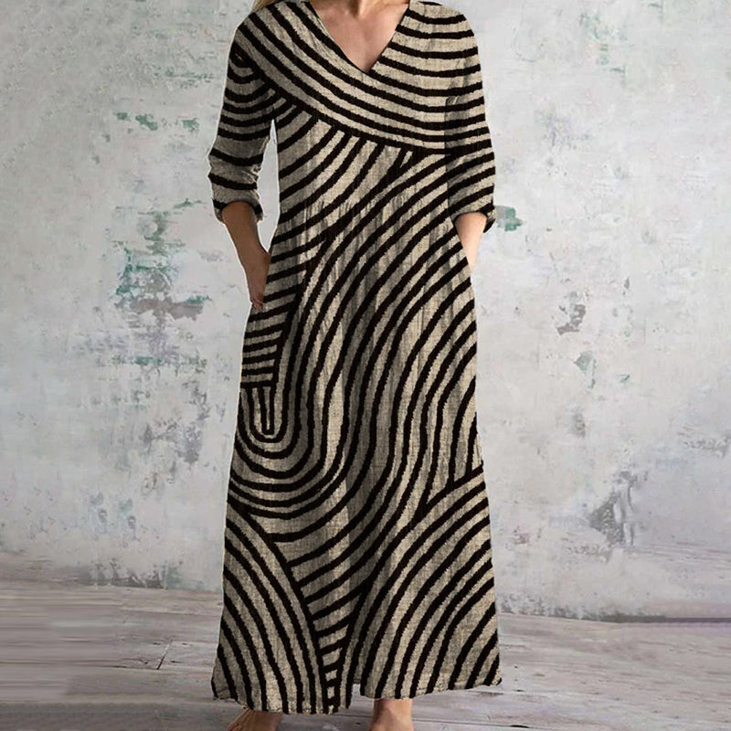 Eloise | Vintage Striped Dress