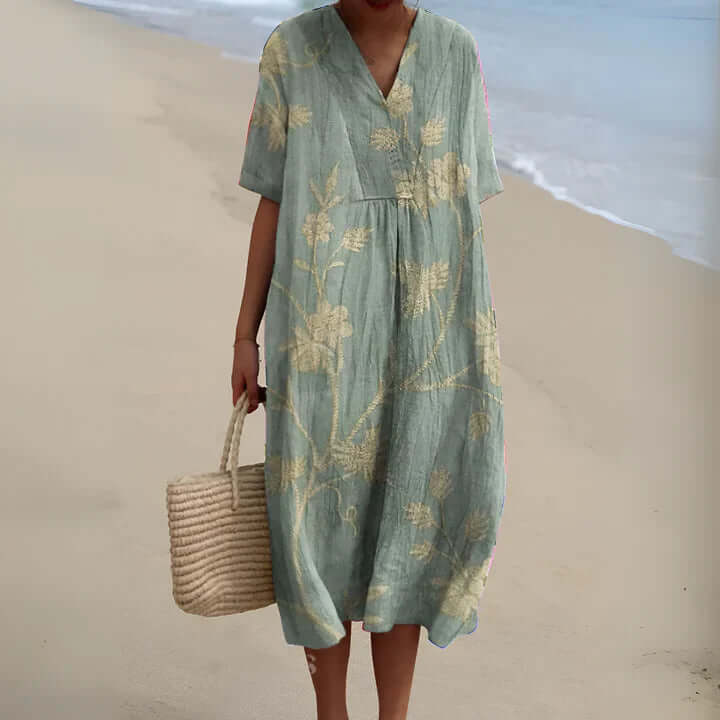 Imelda | Elegant Geometric Dress - Novaesta