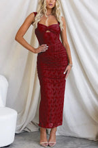 Lina | Maxi Dress with Gathered Tulle