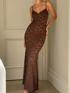 Noa | Cut-Out Black Lace Dress