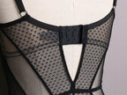 Adeline Black Lace Bodysuit