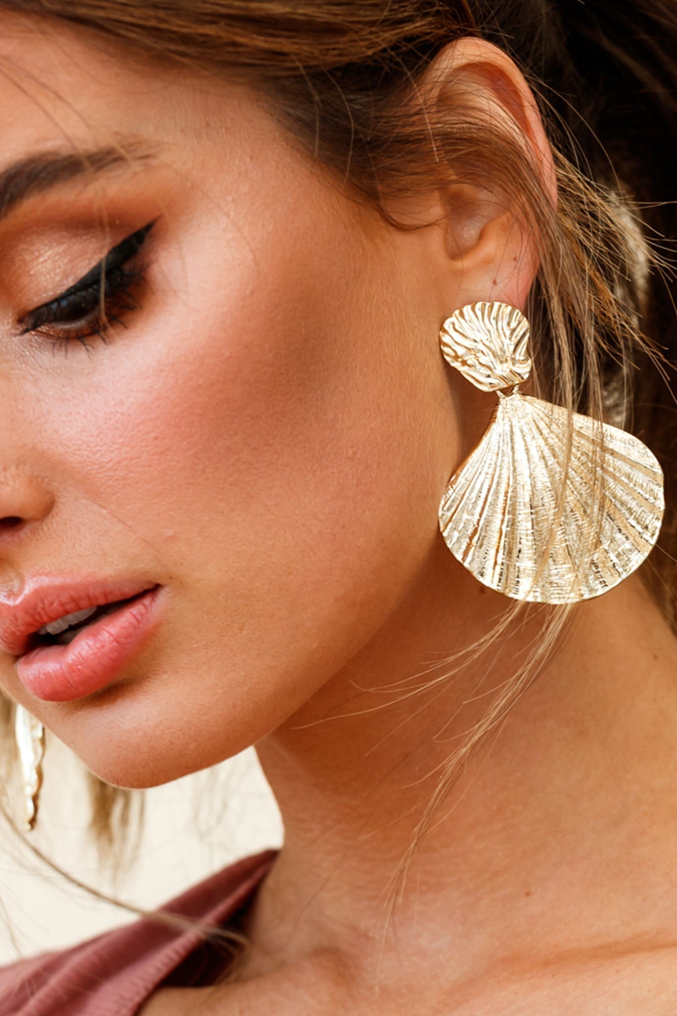 Calliope Gold Earrings