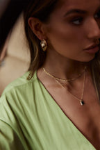 Celia Gold Hoop Earrings