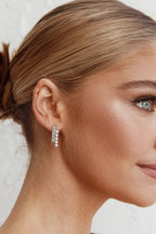 Scorpion Diamante Silver Earrings