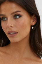 Emmie Gold Drop Dangle Earrings