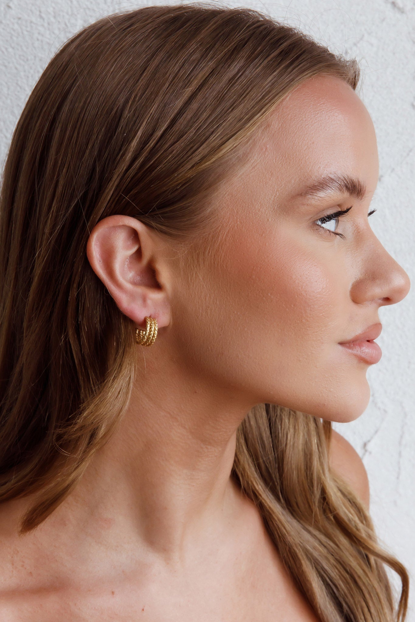 Goldilocks Gold Hoop Earrings