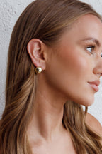 Moonstar Gold Ball Earrings