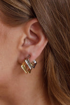 Open Hoop Earrings Isis in Gold