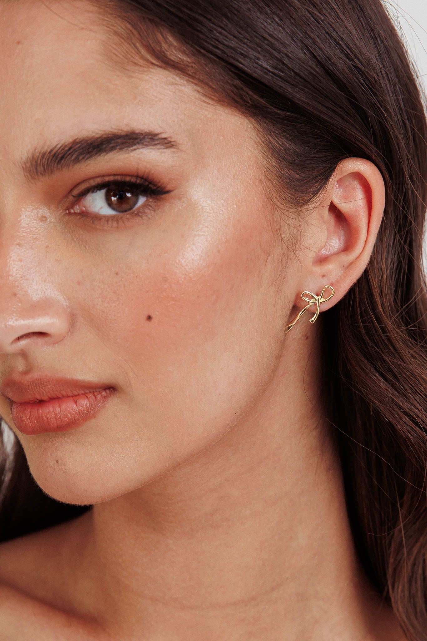 Becca Knot Gold Earrings