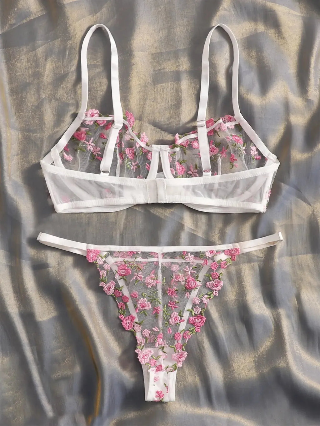 Juliet | Floral Lingerie set - Novaesta