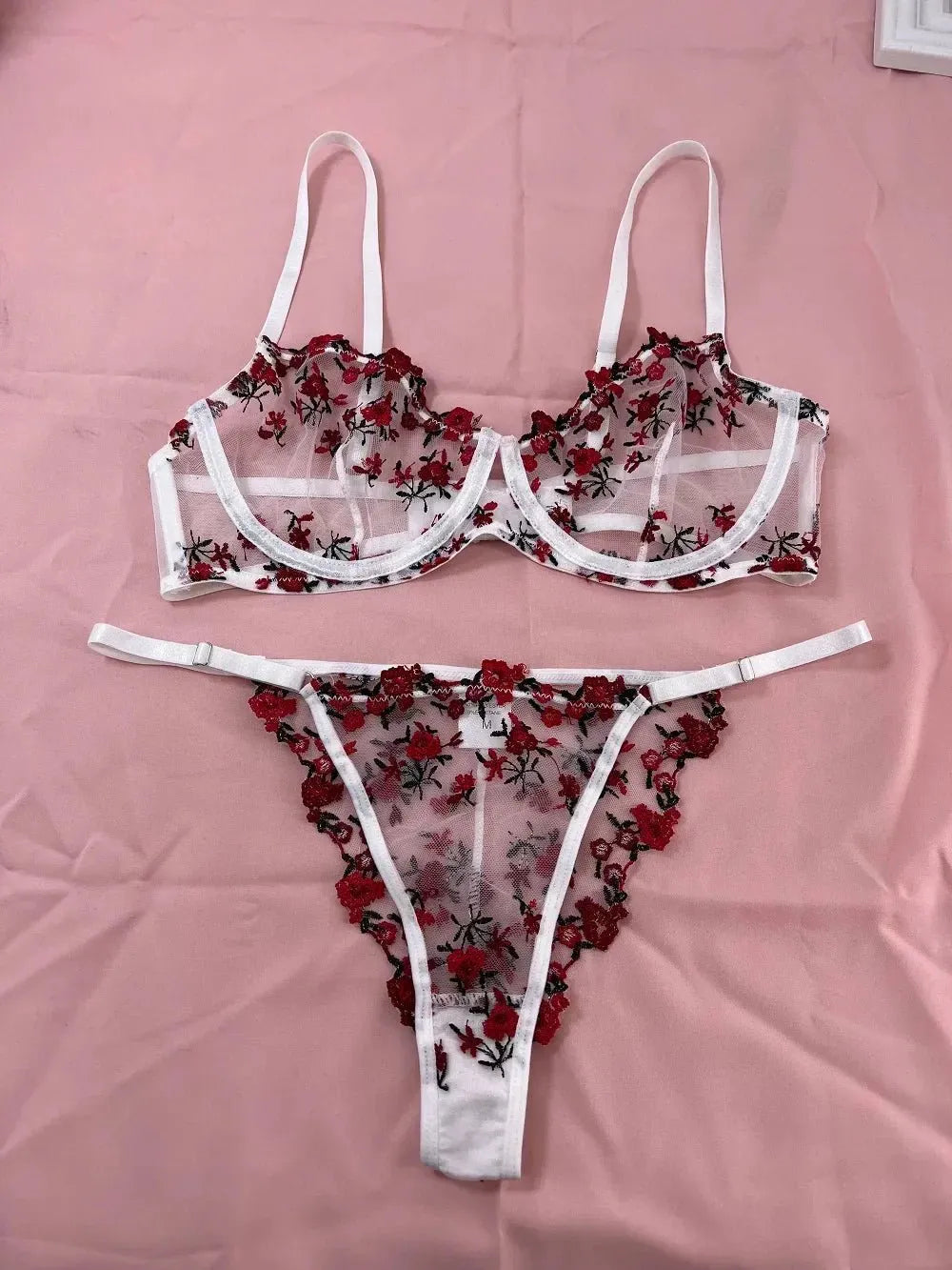 Juliet | Floral Lingerie set - Novaesta