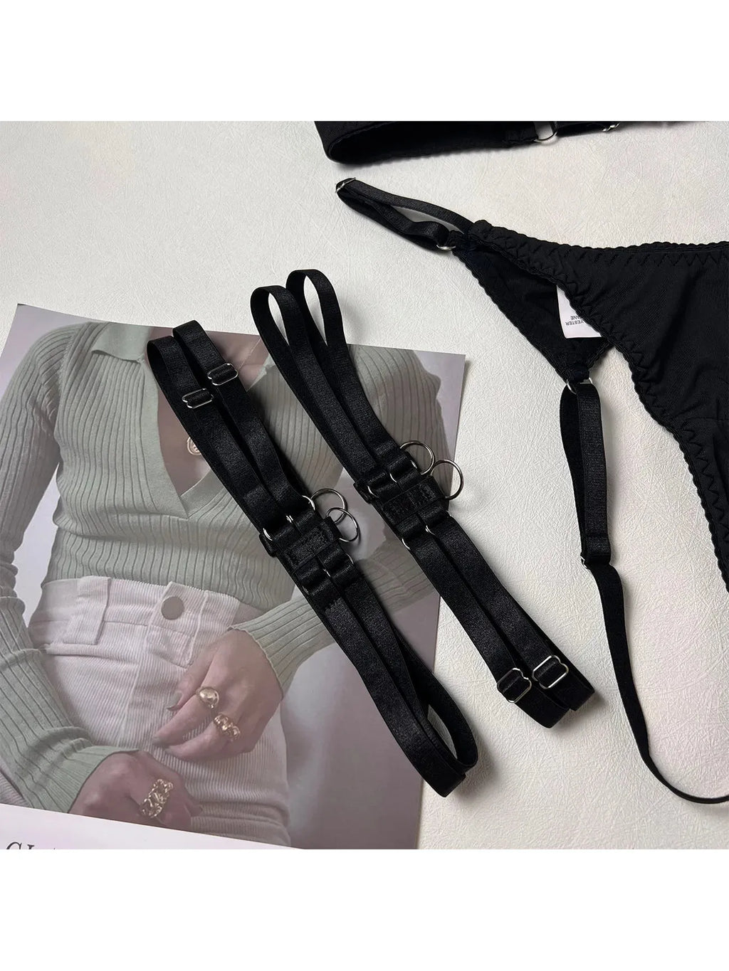 Layla | Tassle Lingerie Set - Novaesta