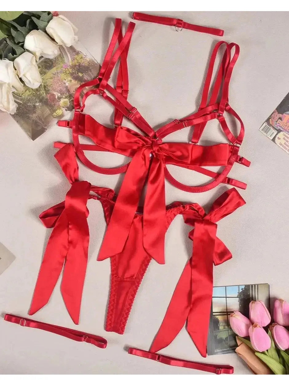 Liora Bowknot Lingerie Set - Novaesta