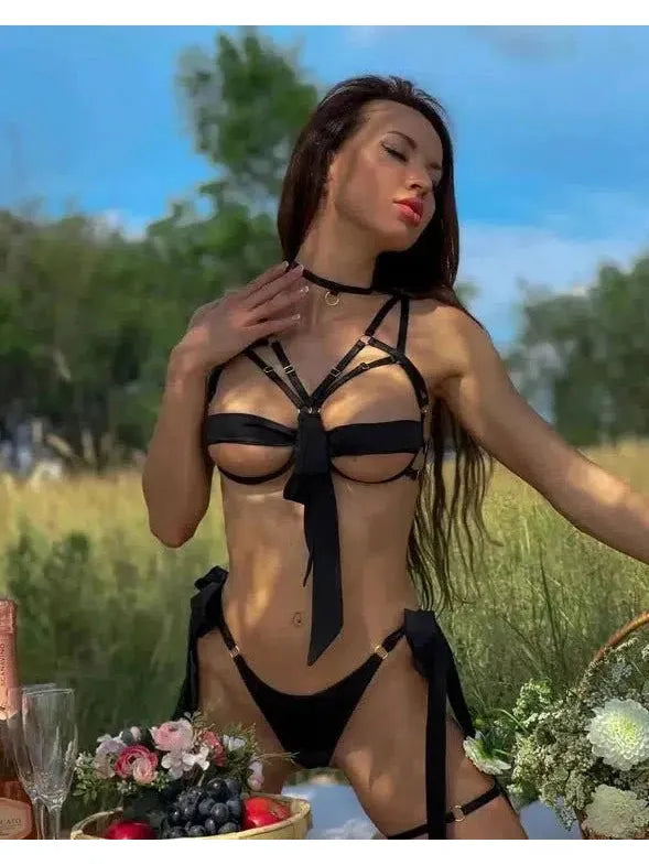 Liora Bowknot Lingerie Set - Novaesta