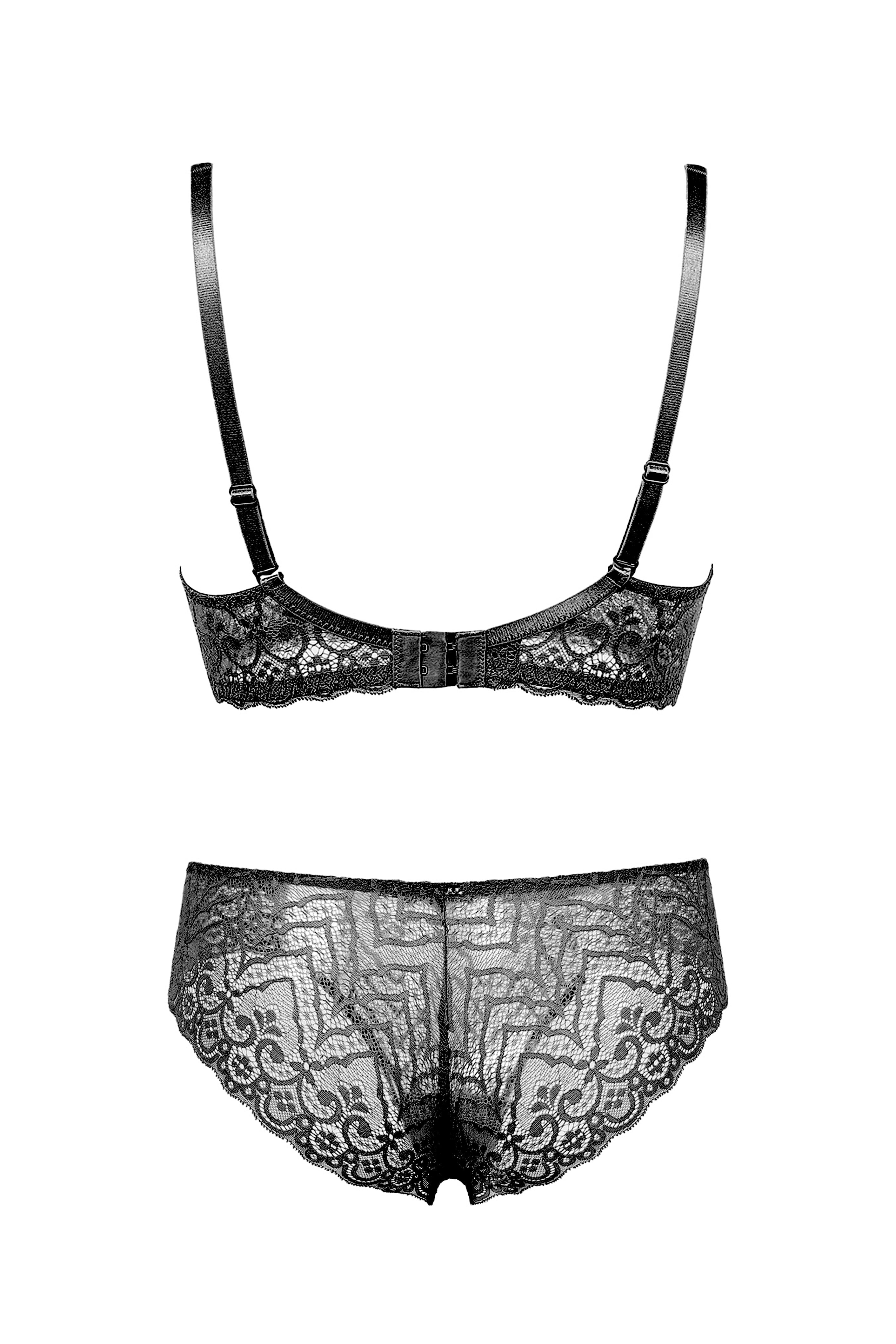 Mata Hari Wirefree Bra and Brief Set