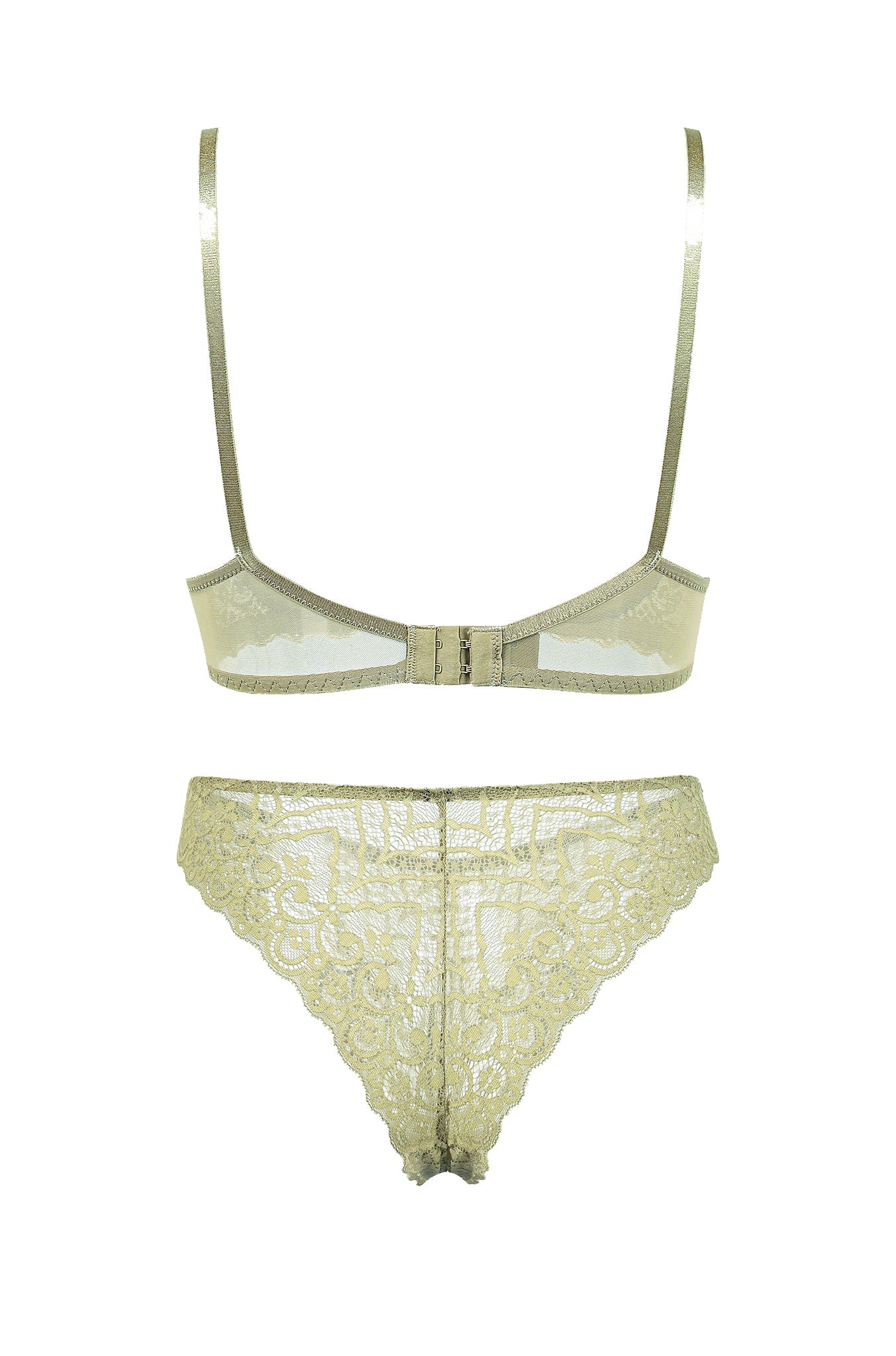 Mata Hari Underwire Bra and Brazilian Set