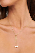 Esme Necklace with Pearl Pendant