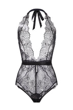 Pluma Black Lace Bodysuit
