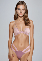 Prima Lace Underwire Bra and G-String Set
