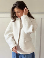 Women’s White Knit Jacket