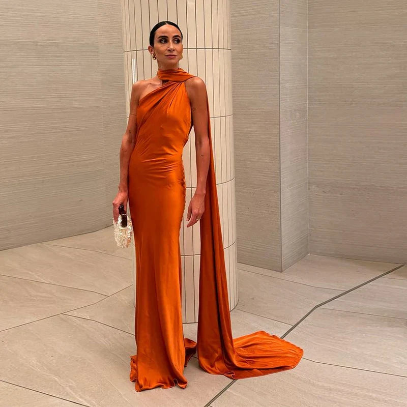 Amaya | Draped Dress & Solar Charisma