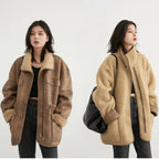 Women’s Reversible Suede-Look Jacket