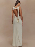 Madelina | Pleated Dress & Slim Silhouette