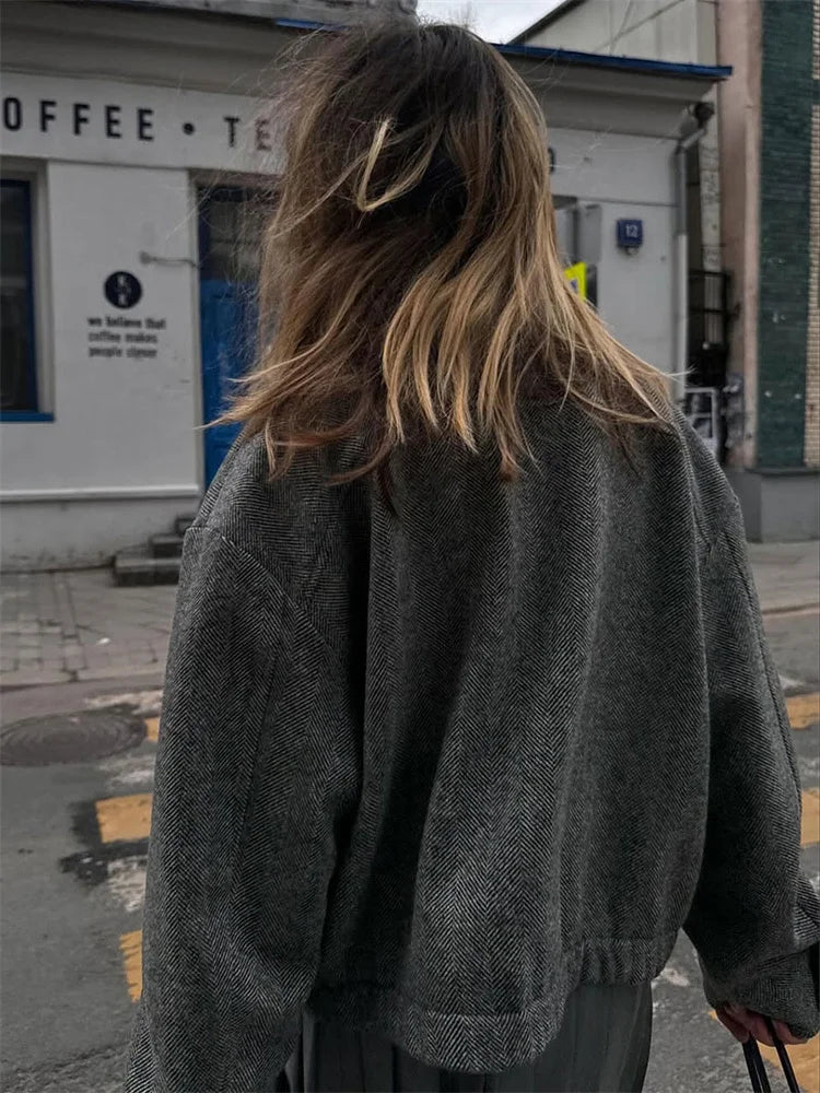 Women’s Cropped Zip Jacket