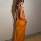 Lior | Halter Satin Dress & Summer Flow