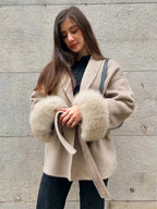 Marina | Furry overcoat