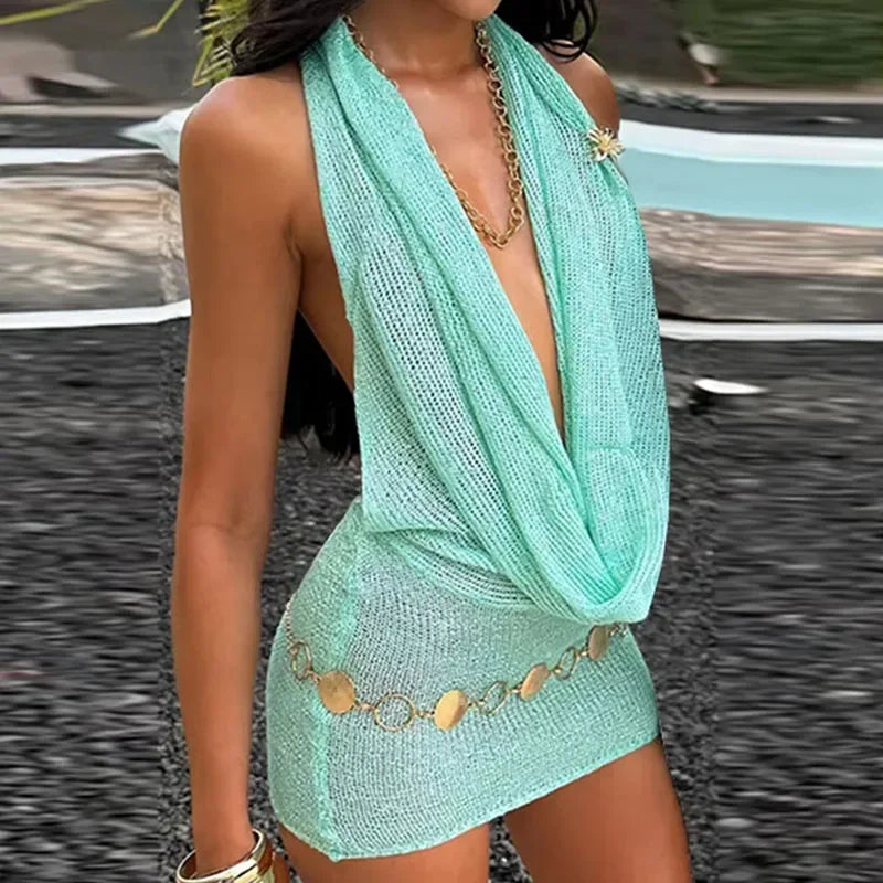 Zara | Shimmering Dress & Bold Charm