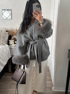 Marina | Furry overcoat