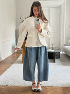 Women’s White Knit Jacket