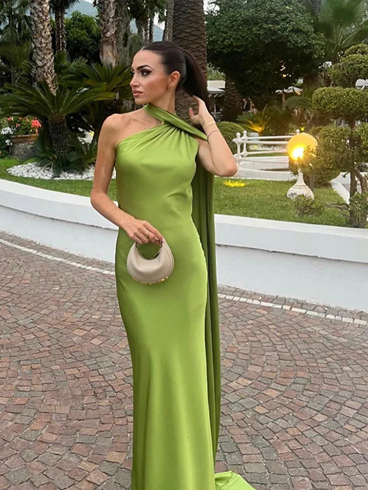 Amaya | Draped Dress & Solar Charisma