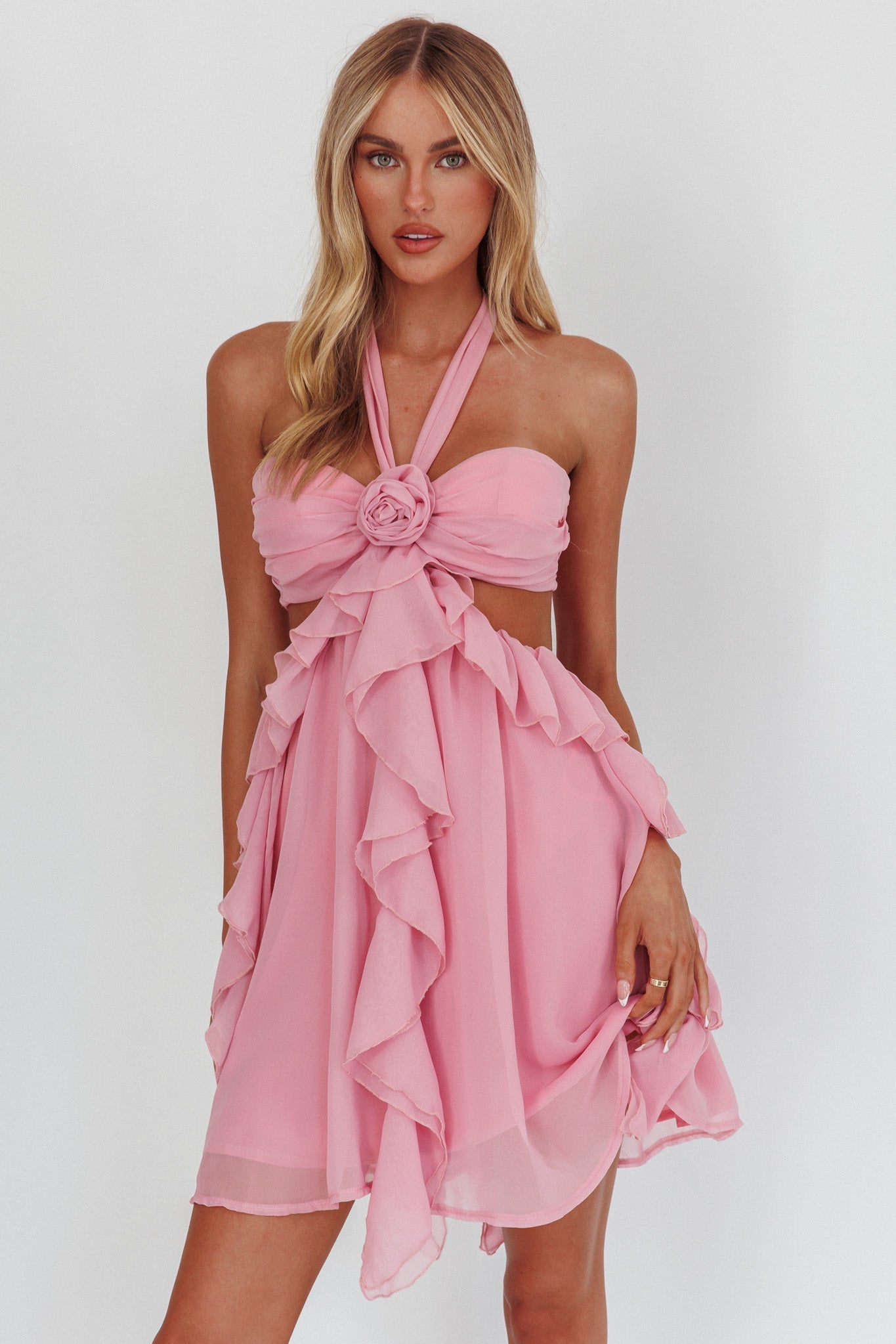 Maddie | Flared Dress & Heartfelt Charm