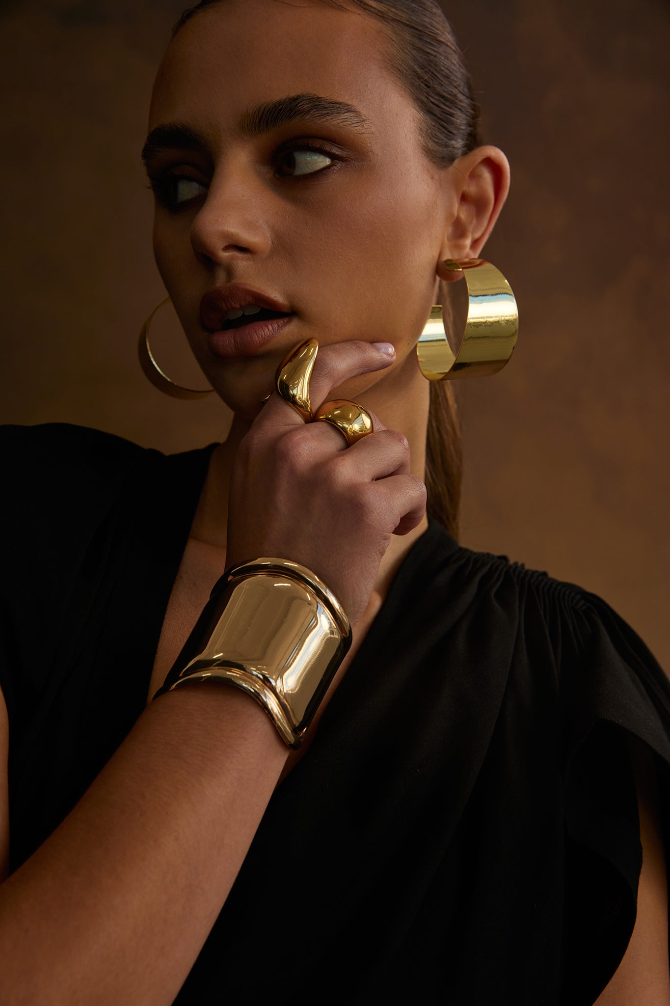 NOAH Extra Gold Earrings