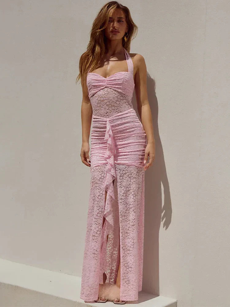 Léana | Sensual Lace & Romantic Slit
