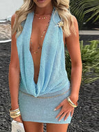 Zara | Shimmering Dress & Bold Charm