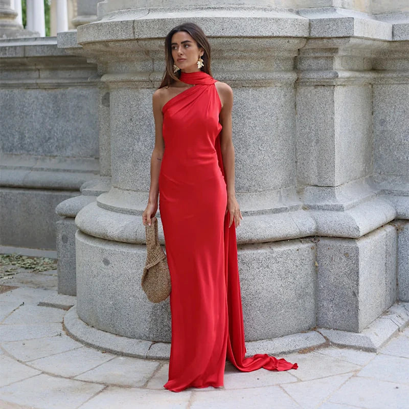 Amaya | Draped Dress & Solar Charisma