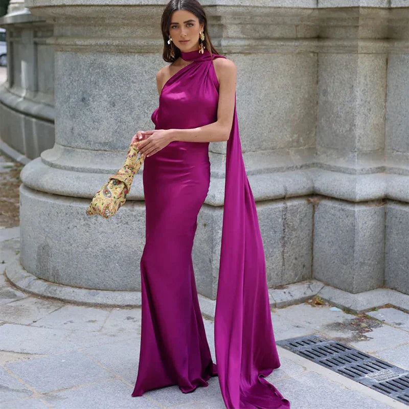 Amaya | Draped Dress & Solar Charisma