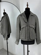 Women’s Cropped Zip Jacket