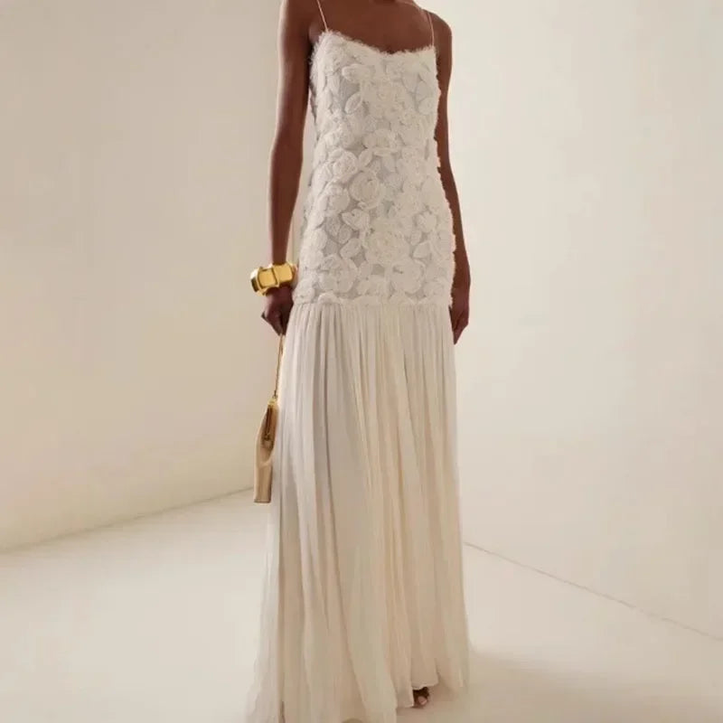 Liora | Black Dress & Floral Grace