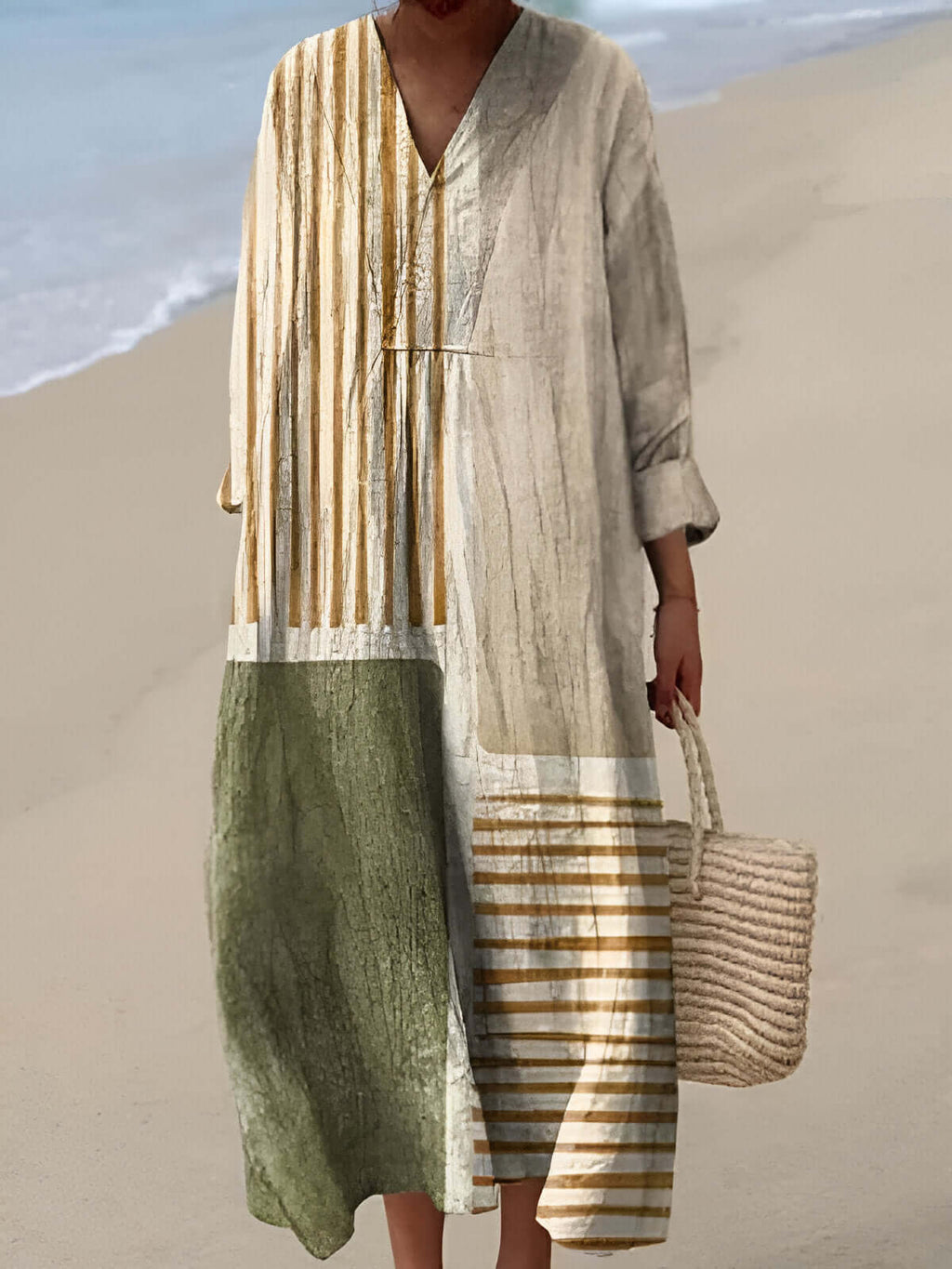 Imelda | Elegant Geometric Dress - Novaesta