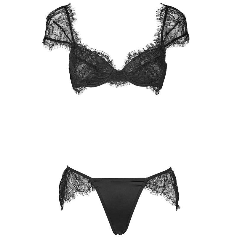 Vivienne Underwire Bra & G-String Lace Set - Novaesta