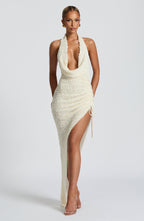 Ysia | Draped Dress & Sublime Slit