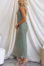 Lina | Maxi Dress with Gathered Tulle