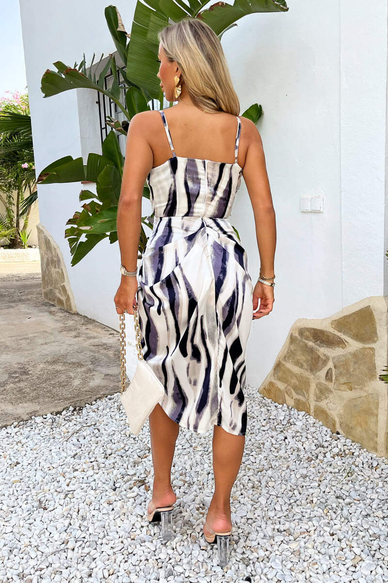 Inès | Satin & Sculpting Dress