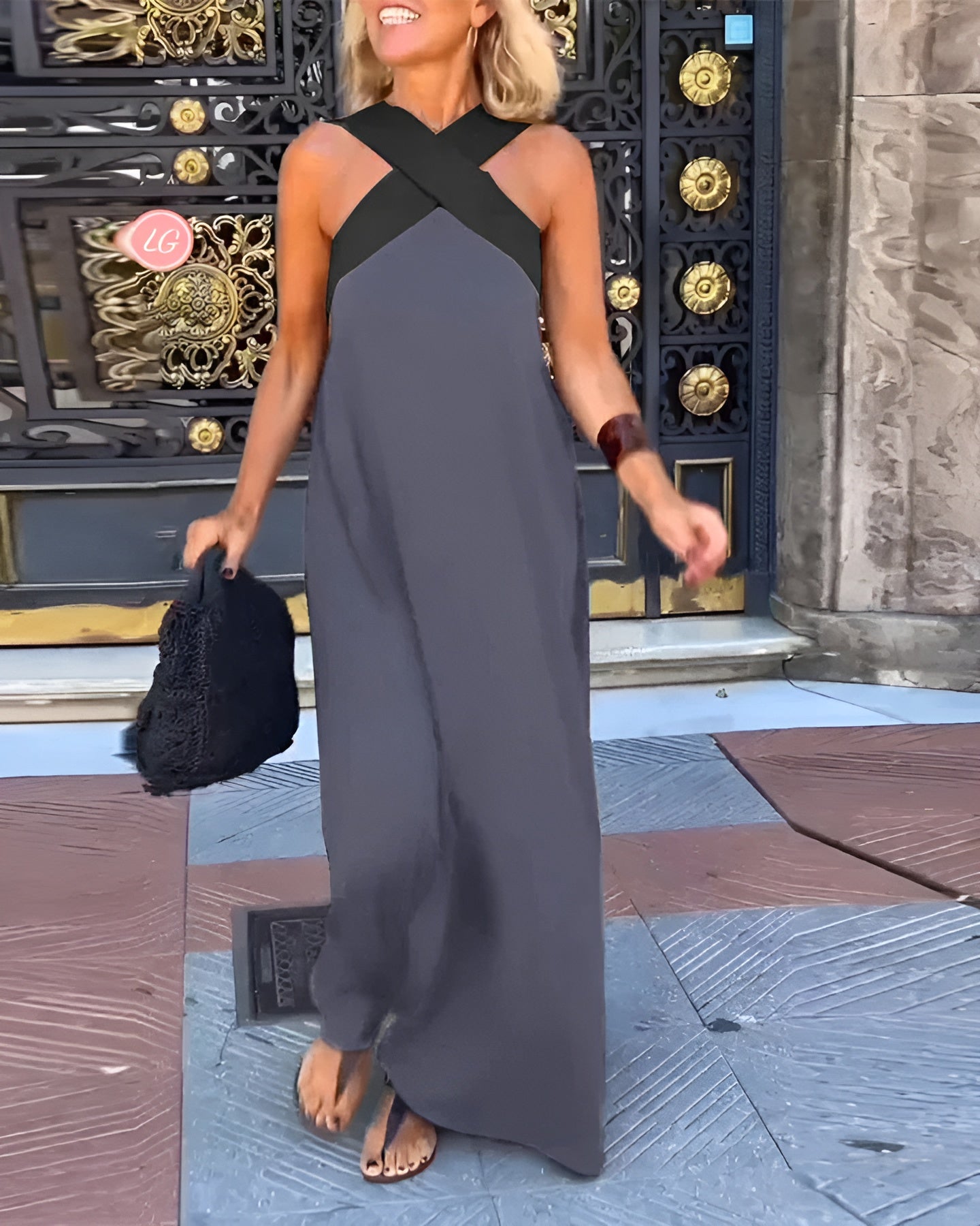Dina | Wrap Dress & Urban Elegance